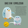 Bild in Galerie-Betrachter laden, 3-in-1 Kuscheltier Pinguin
